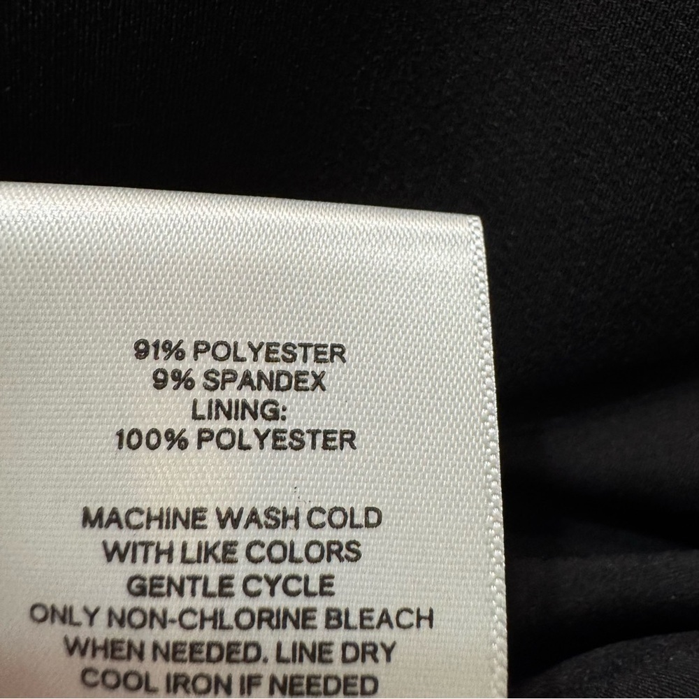 Express Black Supersoft Twill Stretch Blazer Jacket Double Breasted XS - Picture 5 of 7